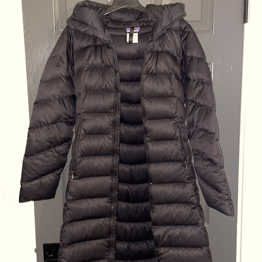 Patagonia down puffer coat